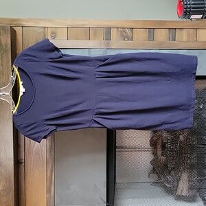 Boden navy blue cotton dress